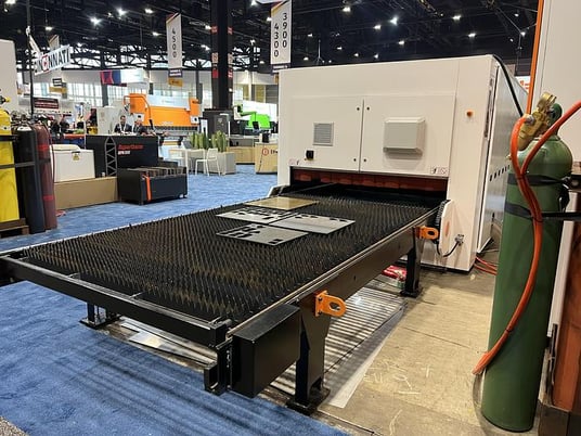 Ermak #Thunderbird, CNC fiber laser, 4000 watt, 5' x 9.8' sheet, 120" X, 61" Y, 11.8" Z, Beckhoff Control - Image 5
