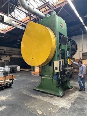 1000 Ton, Bliss, knuckle joint press - Image 2