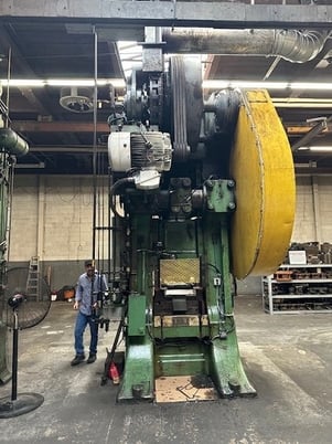 1000 Ton, Bliss, knuckle joint press - Image 3