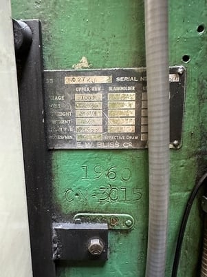 1000 Ton, Bliss, knuckle joint press - Image 5