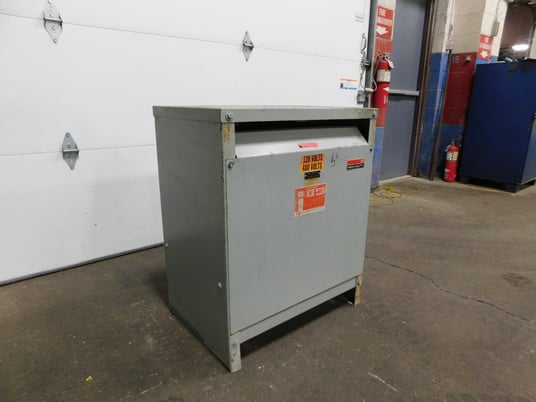 45 KVA 480 Primary, 120 Secondary, Hevi-Duty electric transformer - Image 2