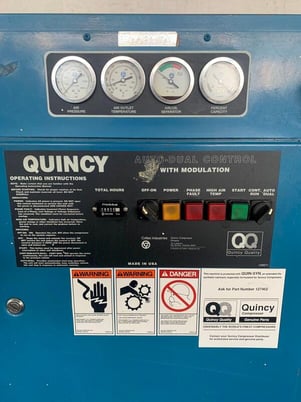Quincy Air Compressor, 10 HP - Image 4