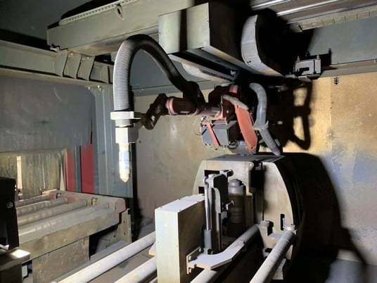 Voortman #V808M, 8-Axis robotic profile processor, fule extraction unit, coping robot, 2013 - Image 7