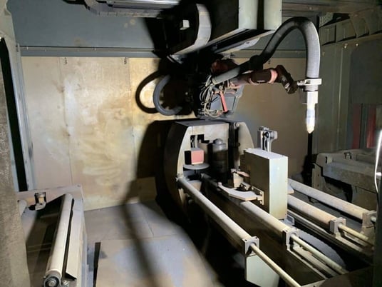 Voortman #V808M, 8-Axis robotic profile processor, fule extraction unit, coping robot, 2013 - Image 8