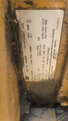 Caterpillar #3516, diesel engine - Image 2