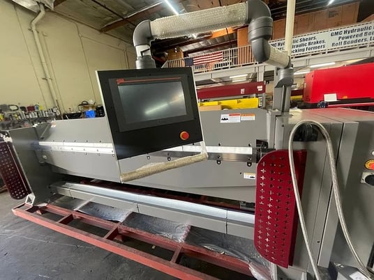 120" GMC #EFM-1014CNC, CNC Folding Machine, 48" CNC Back Gauge - Image 2