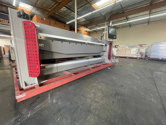 120" GMC #EFM-1014CNC, CNC Folding Machine, 48" CNC Back Gauge - Image 4