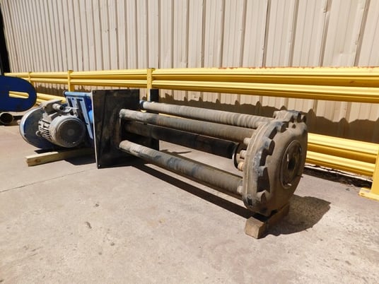 Warman Weir Isogate #3SR4-5100X72, cantilever pump, 50 HP, 1770 RPM, 230/460 V. 3 phase - Image 4