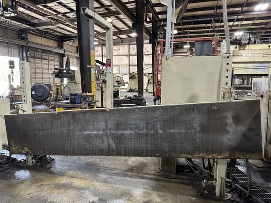 26" x .156" Minster #MSH30-26-7, 15000 lb., 60" OD, 20"-24" ID, 3-leaf mandrel, hydraulic mandrel expansion - Image 5