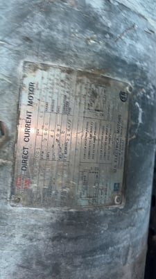 25 HP 2500 RPM U.S. Motors, Frame 289ATZ, TEFC, 300/150 VF - Image 2