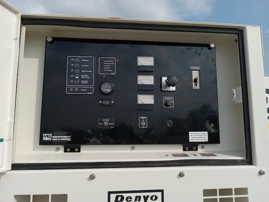 30 KW Multiquip #DCA40SSKU4F2, trailer mounted, Tier 4, sound attenuated enclosure, 120/240/208/277/480 - Image 6