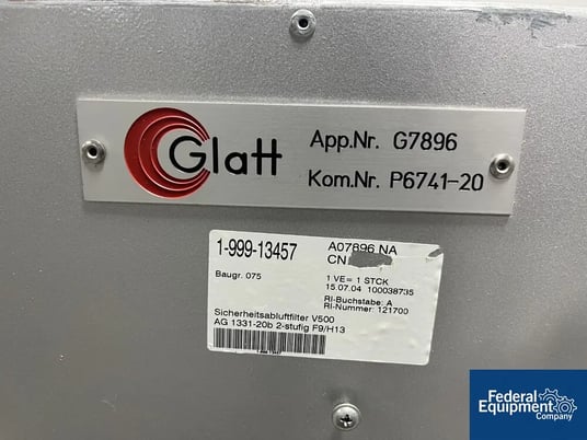 Glatt #G7896, Air Filter Unit, Stainless Steel, 4" Inlet - Image 2