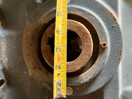 3 HP, Falk UltraMite Right-Angle Gearbox and Motor, 100.00 :1 Ratio, Output RPM 18 - Image 5