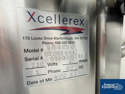Xcellerex #XDR-200, Jacketed Fermenter, 200L, 100 PSI at 150&deg;F, 120 V., 2011 - Image 4