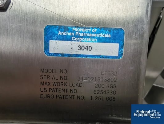 440 lb. EHS #DT632, Drum Lift, 140 PSI, 2 CFM - Image 2