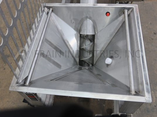 Hapman #HELIX, FeederAuger, 400 Series Conveyor and Product Hopper, 36" L x 36" W x 30" D Hopper, 9 HP, 113" - Image 2