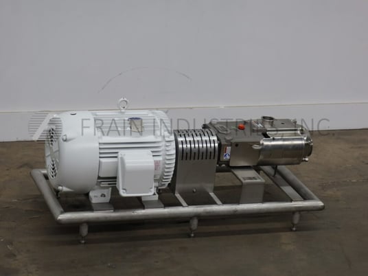 600 GPM @375 PSI, Waukesha #130UTS, Positive Displacement Pump, 300&deg;F, 15 HP - Image 5