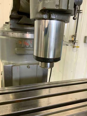 Millport #2, Vertical Mill, 9" x 42" Table, 5440 RPM, 18-3/4" Throat, 2 HP - Image 9