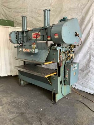45 Ton, Heim #45-6, Gap Frame Press, 72" OA, 62" BH, 2" Stroke, 12" Shut Height, 40 SPM, 5 HP - Image 1
