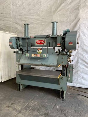 45 Ton, Heim #45-6, Gap Frame Press, 72" OA, 62" BH, 2" Stroke, 12" Shut Height, 40 SPM, 5 HP - Image 2