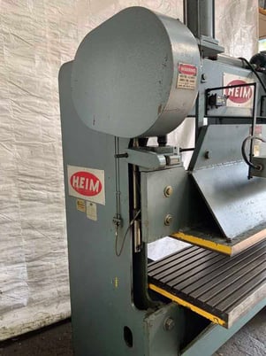 45 Ton, Heim #45-6, Gap Frame Press, 72" OA, 62" BH, 2" Stroke, 12" Shut Height, 40 SPM, 5 HP - Image 3