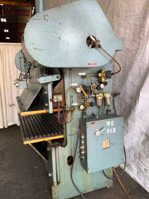 45 Ton, Heim #45-6, Gap Frame Press, 72" OA, 62" BH, 2" Stroke, 12" Shut Height, 40 SPM, 5 HP - Image 7