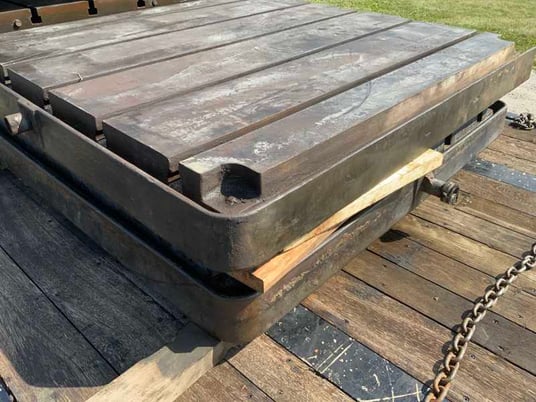 60" x 420" T-Slotted Floor Plate, 5 Slots - Image 2