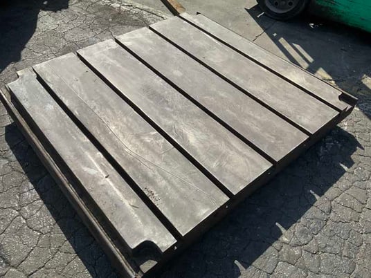 60" x 420" T-Slotted Floor Plate, 5 Slots - Image 6