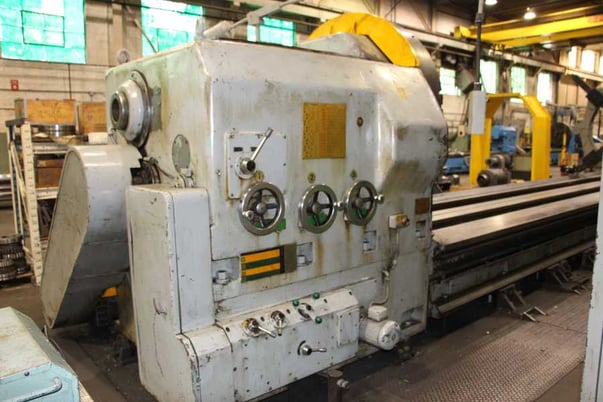 70" x 480" Nishimori Engine Lathe, 72" Swing, 60" Chuck, 50 HP - Image 3