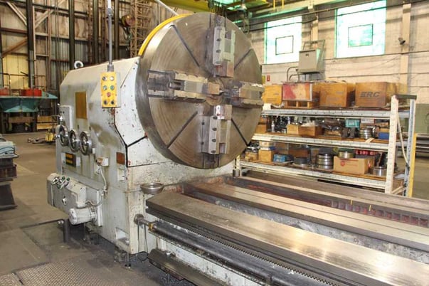 70" x 480" Nishimori Engine Lathe, 72" Swing, 60" Chuck, 50 HP - Image 6