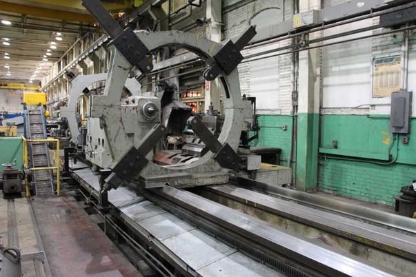 70" x 480" Nishimori Engine Lathe, 72" Swing, 60" Chuck, 50 HP - Image 9