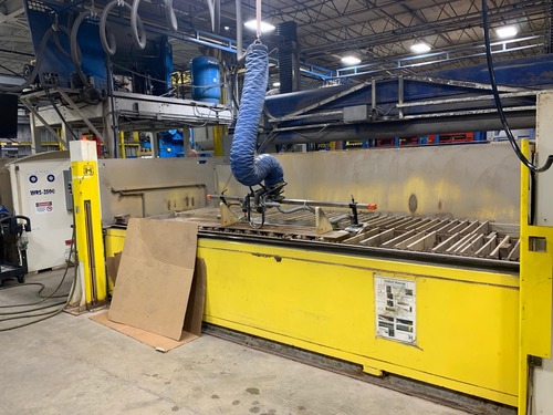 Wardjet #ZX-3043-5, Waterjet, 10' x 14' table, 5-Axis, 60000 psi, 100 HP, Air7500 Chiller, 2015, ZX 3043-5 - Image 1