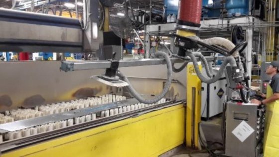 Wardjet #ZX-3043-5, Waterjet, 10' x 14' table, 5-Axis, 60000 psi, 100 HP, Air7500 Chiller, 2015, ZX 3043-5 - Image 3