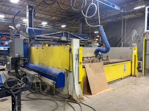Wardjet #ZX-3043-5, Waterjet, 10' x 14' table, 5-Axis, 60000 psi, 100 HP, Air7500 Chiller, 2015, ZX 3043-5 - Image 8