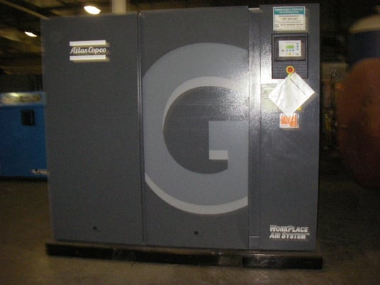 328 cfm, 125 psi, Atlas Copco #GA55, 75 HP, 460 V., 2006, #A-1038 - Image 1