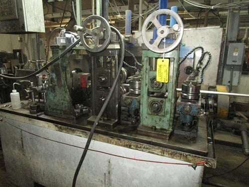 1.5" Stainless Tig Mill, 4000 lb. American Steel Uncoiler, Yoder Forming Mill, 2 Roll Weld Box, 5 Zone Bright - Image 2