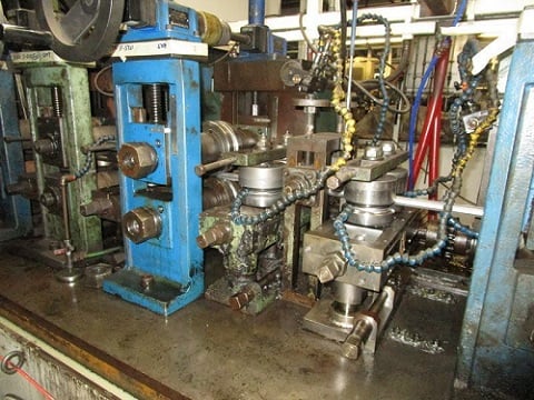 1.5" Stainless Tig Mill, 4000 lb. American Steel Uncoiler, Yoder Forming Mill, 2 Roll Weld Box, 5 Zone Bright - Image 8