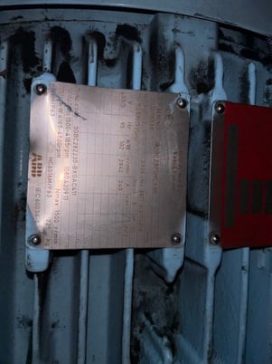 HP 2842 RPM ABB ZR160VSD M3BC280SMC 4 B5 102 kw 400 Volts 1080-4209-11 - Image 2