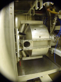 24" Freund Vector #HC48/60, Coating Pan, Explosion Proof Dust Collectio - Image 4