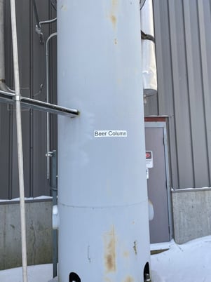 36" x 40' Solzer, Sulzer Steel Column, 100 PSI @ 600&deg;F, (22 available) Trays - Image 2