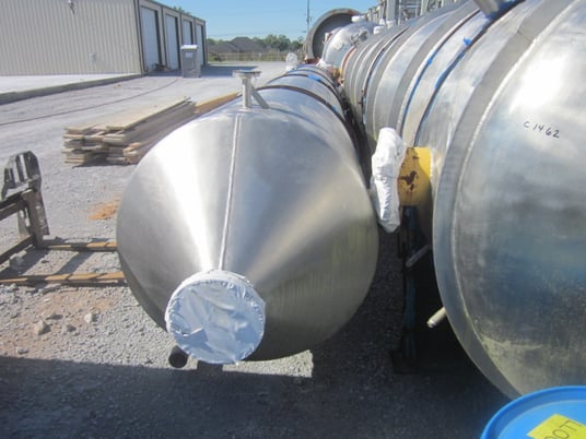 40" x 39' Praj Industries #SRXC, Stainless Steel Column, 9 PSI @ 113&deg;F, (30 available) Trays - Image 3