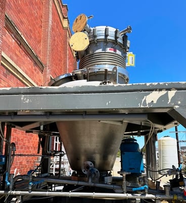 Krauss Maffei #TMT-0.25/160, Conical Dryer, 250 liter, 87 PSI, 165&deg;C, 1995 - Image 6