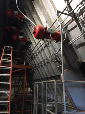 V-Bottom Spray Dryer, 7000 lb./hr., 3 Nozzle Bottom Dryer - Image 4