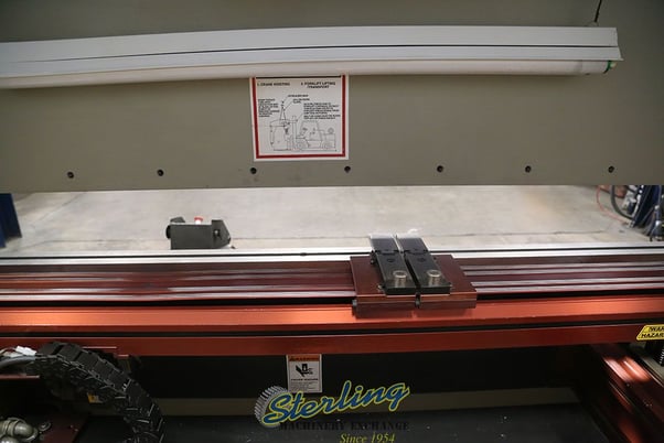 175 Ton, Accurpress, Advantage #717512, hydraulic CNC press brake, 12' overall, 124" between housing, 24" BG - Image 5