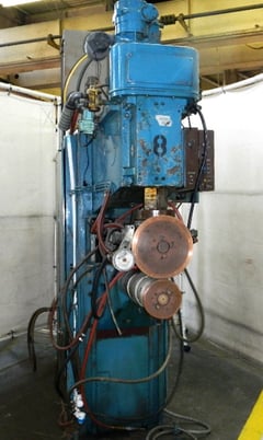 125 KVA Sciaky #PMM2TCK-125-36-10, Seam Welder, 60000 Amp., 10" x 36" Throat Dim., 4000 lb. @ 80 PSI - Image 2