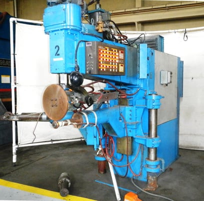 200 KVA Sciaky #PMM2TLC, Seam Welder, 80000 Amp., 10" x 48" Throat Dim., 4000 lb. @ 80 PSI Electrode Force - Image 1
