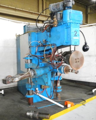 200 KVA Sciaky #PMM2TLC, Seam Welder, 80000 Amp., 10" x 48" Throat Dim., 4000 lb. @ 80 PSI Electrode Force - Image 3
