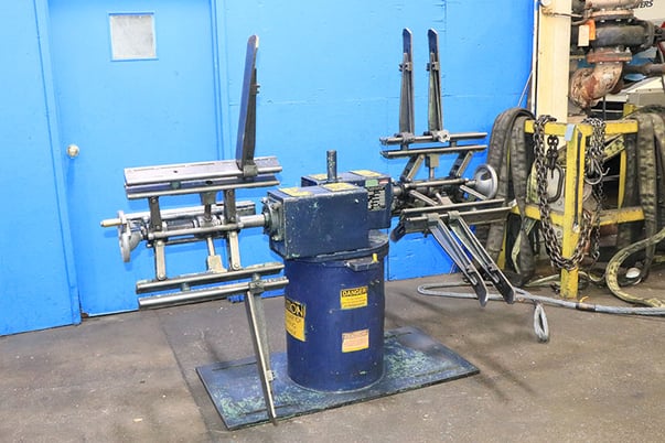 1600 lb. Cooper Weymouth #2RD, Uncoiler, 18" Coil Width Capacity, (9) Keepers, 1995 - Image 3