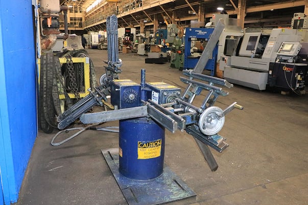 1600 lb. Cooper Weymouth #2RD, Uncoiler, 18" Coil Width Capacity, (9) Keepers, 1995 - Image 5