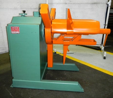 4000 lb. American #60, Uncoiler, 24" Width Capacity, 21" ID x 60" outside dimensions, 440 V., 1988 - Image 3